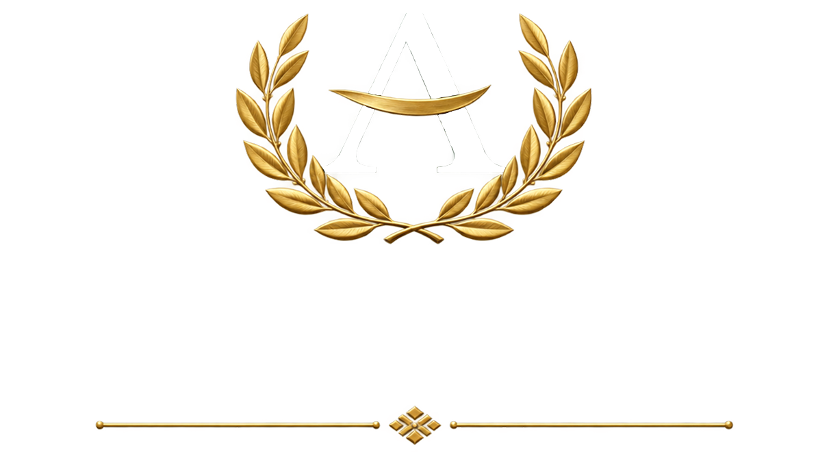 logo aureliano hospitality group bianco